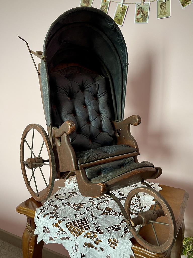 Редкая кукольная коляска, 60!см