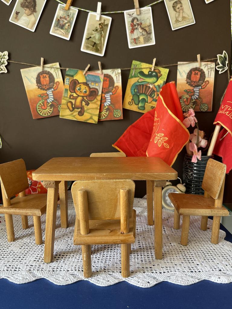 Деревянная кукольная мебель СССР