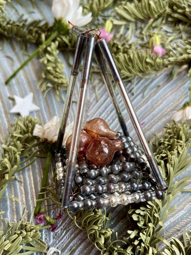 Стеклярус Корзинка