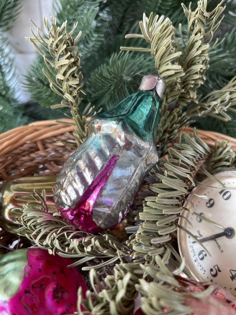 Елочные игрушки СССР советские елочные стеклянные игрушки