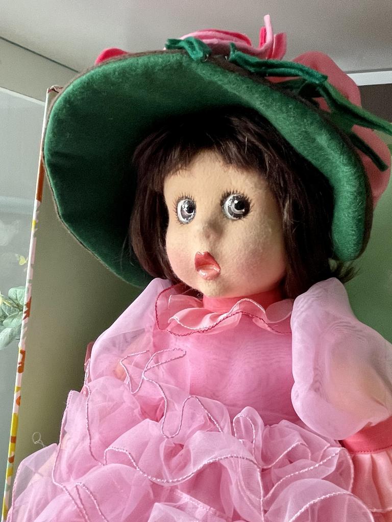 Винтажная большая кукла Lenci Ленчи, Шарлотт