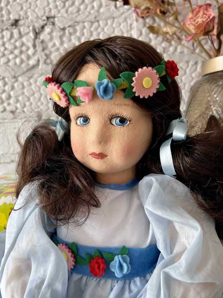 Винтажная большая кукла Lenci Ленчи