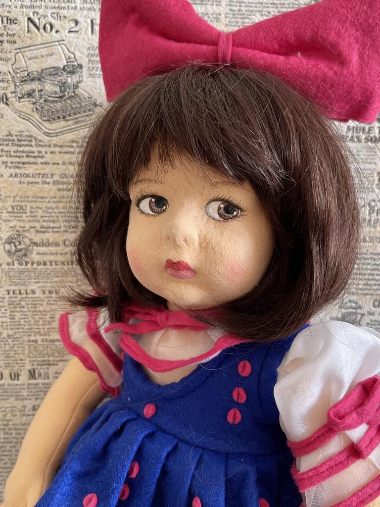 Винтажная большая кукла Lenci Ленчи, Антония