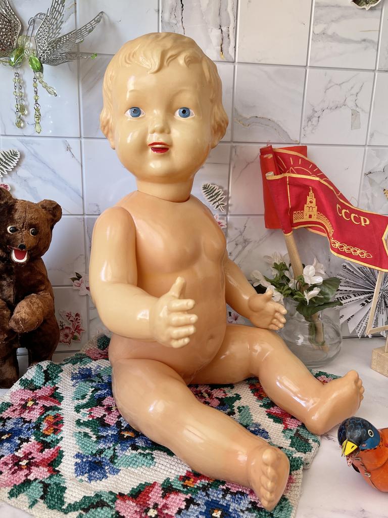 Целлулоидный большой пупс ОХК, 55 см