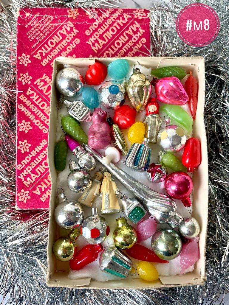 ЕЛОЧНЫЕ игрушки малютка