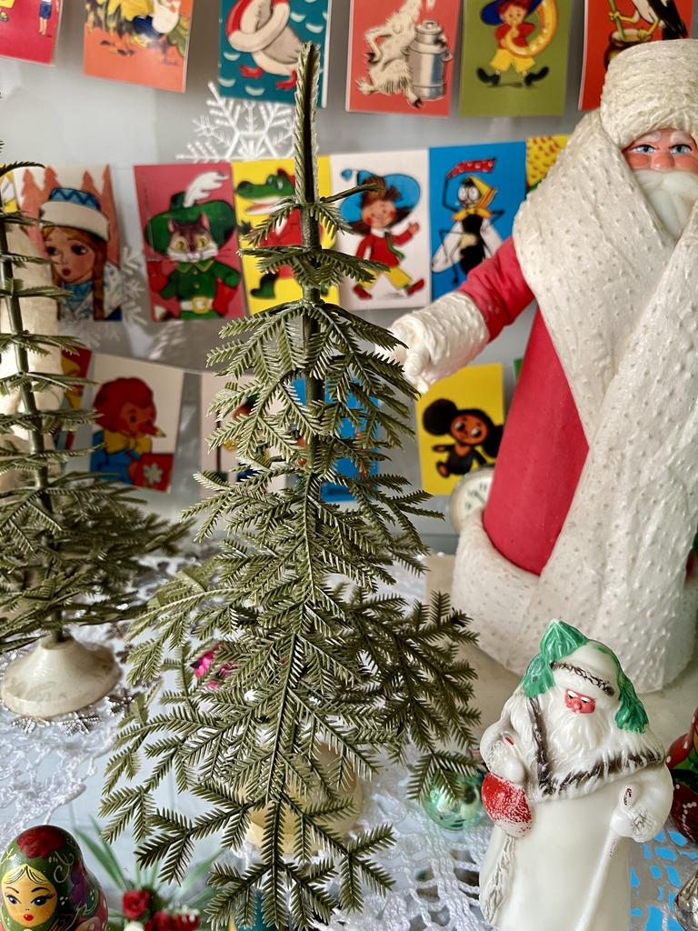 Настольная елочка 30 см; СССР