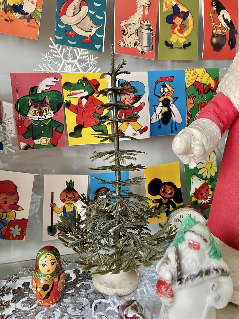 Настольная елочка 30 см; СССР