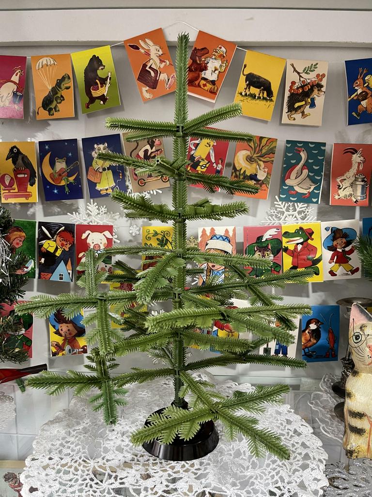 Настольная елка елочка