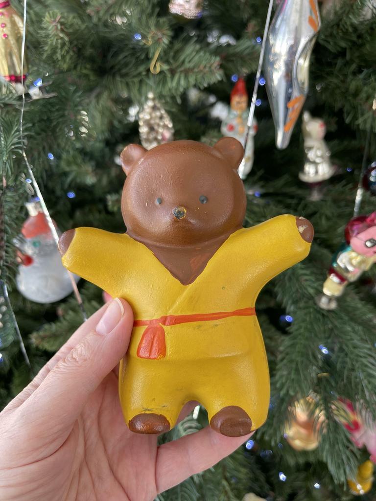 Мишка резиновый в кимоно