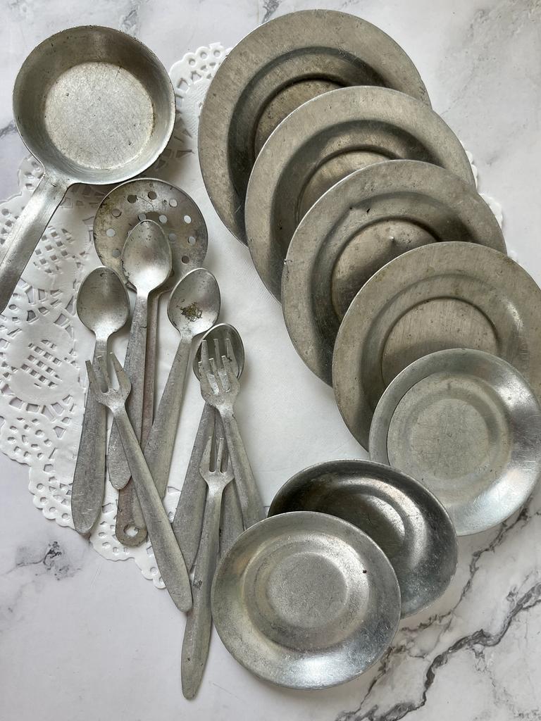 Кукольная посудка СССР  набор