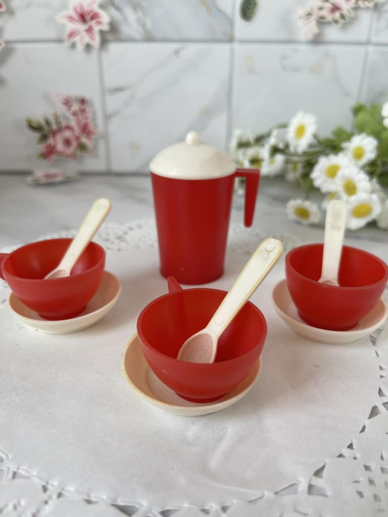 Кукольная посудка , СССР; набор