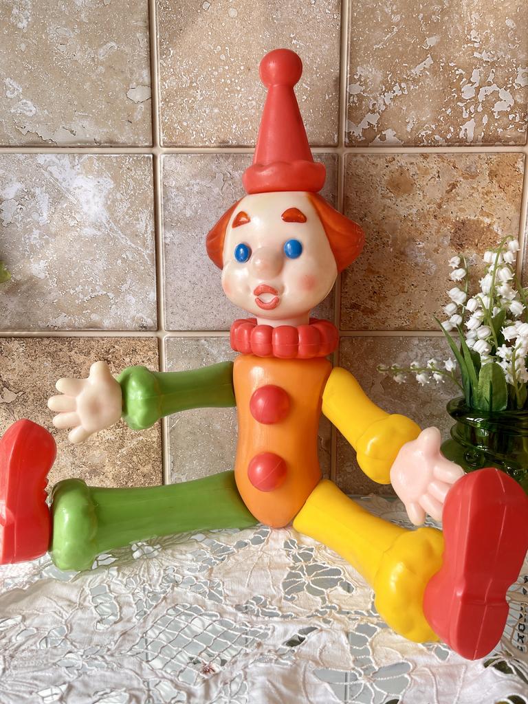 Клоун игрушка СССР