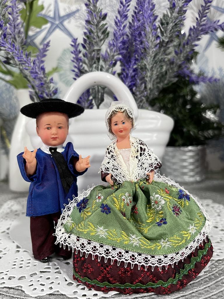 Французские целлулоидные куклы