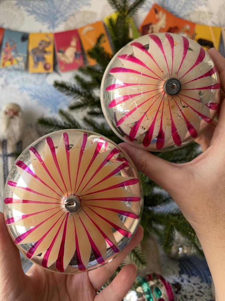 Роскошные советские стеклянные шары