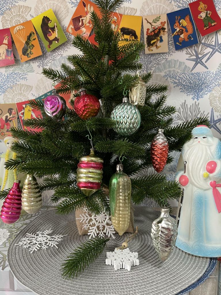 Советские елочные игрушки