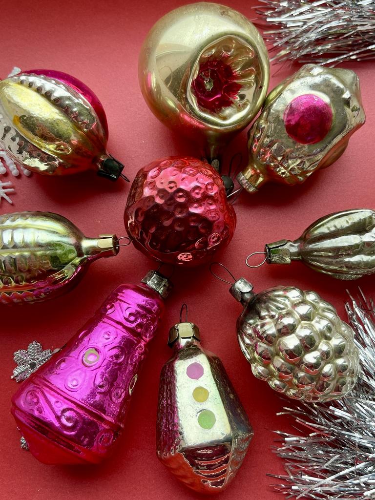 Советские елочные игрушки