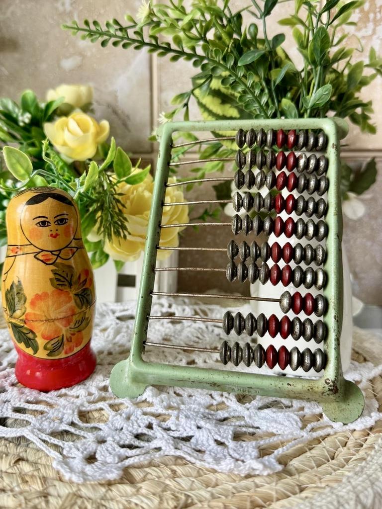 Металлические маленькие-малюсенькие счеты