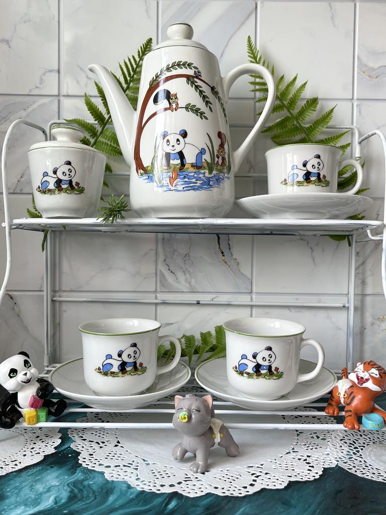 ГДР. «Панда»  Детский фарфоровый сервиз