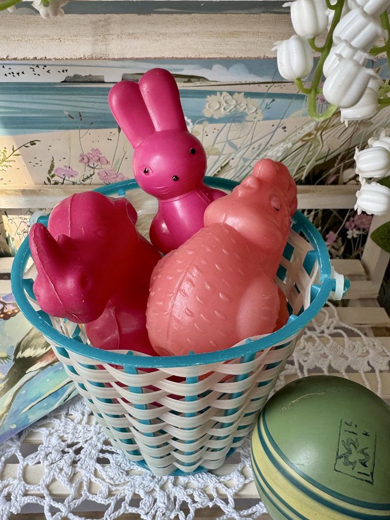 Полиэтиленовые советские игрушки