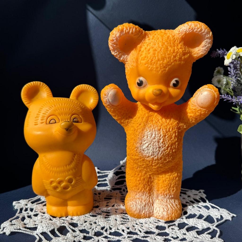 Мишки советские резиновые