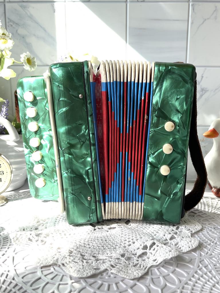 советская детская гармошка малютка