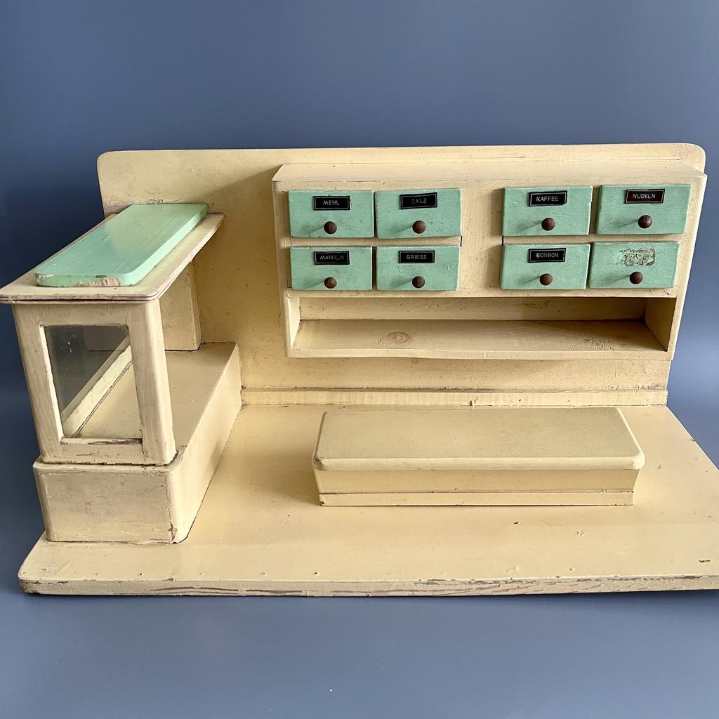 Бакалейная кукольная лавка, 1920-30 г., Германия