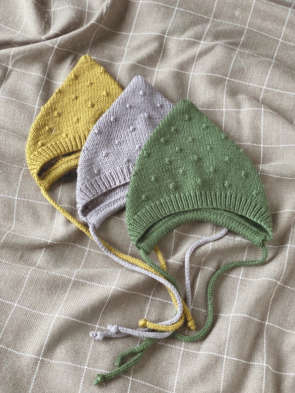 Описание детского чепчика «ШИШКИН ЧЕПЧИК»