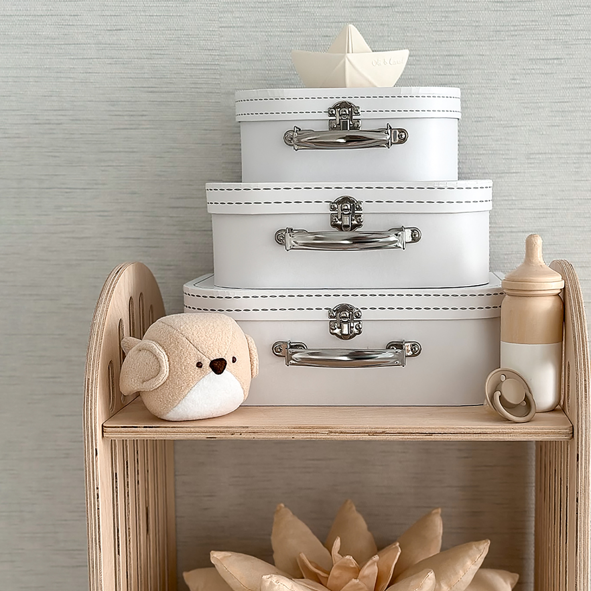 Набор из 3-х чемоданов для хранения