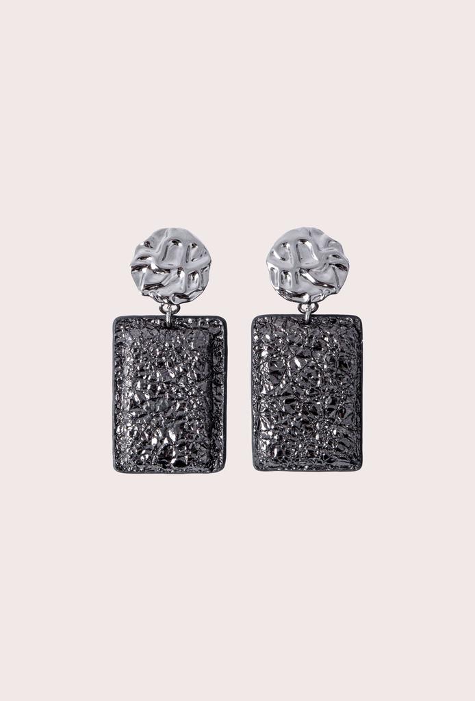 кожаные клипсы SILVER