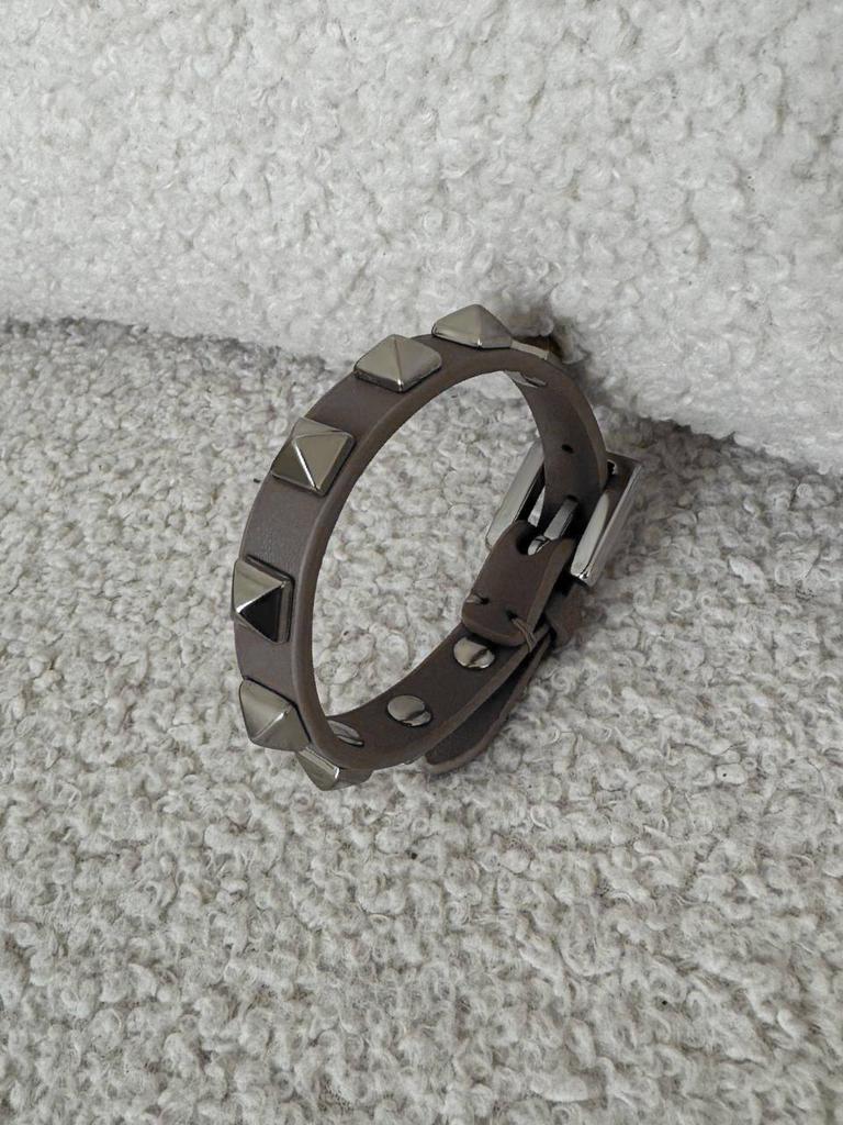 браслет с пирамидками, dusty