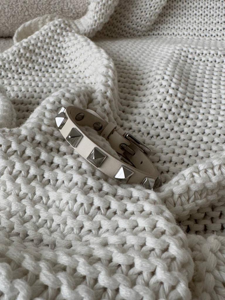 браслет с пирамидками, birch