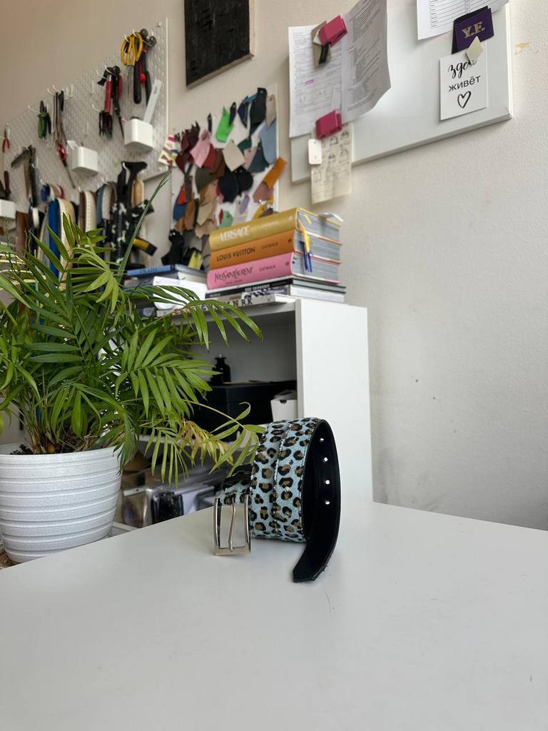 ремень базовый, blue leo