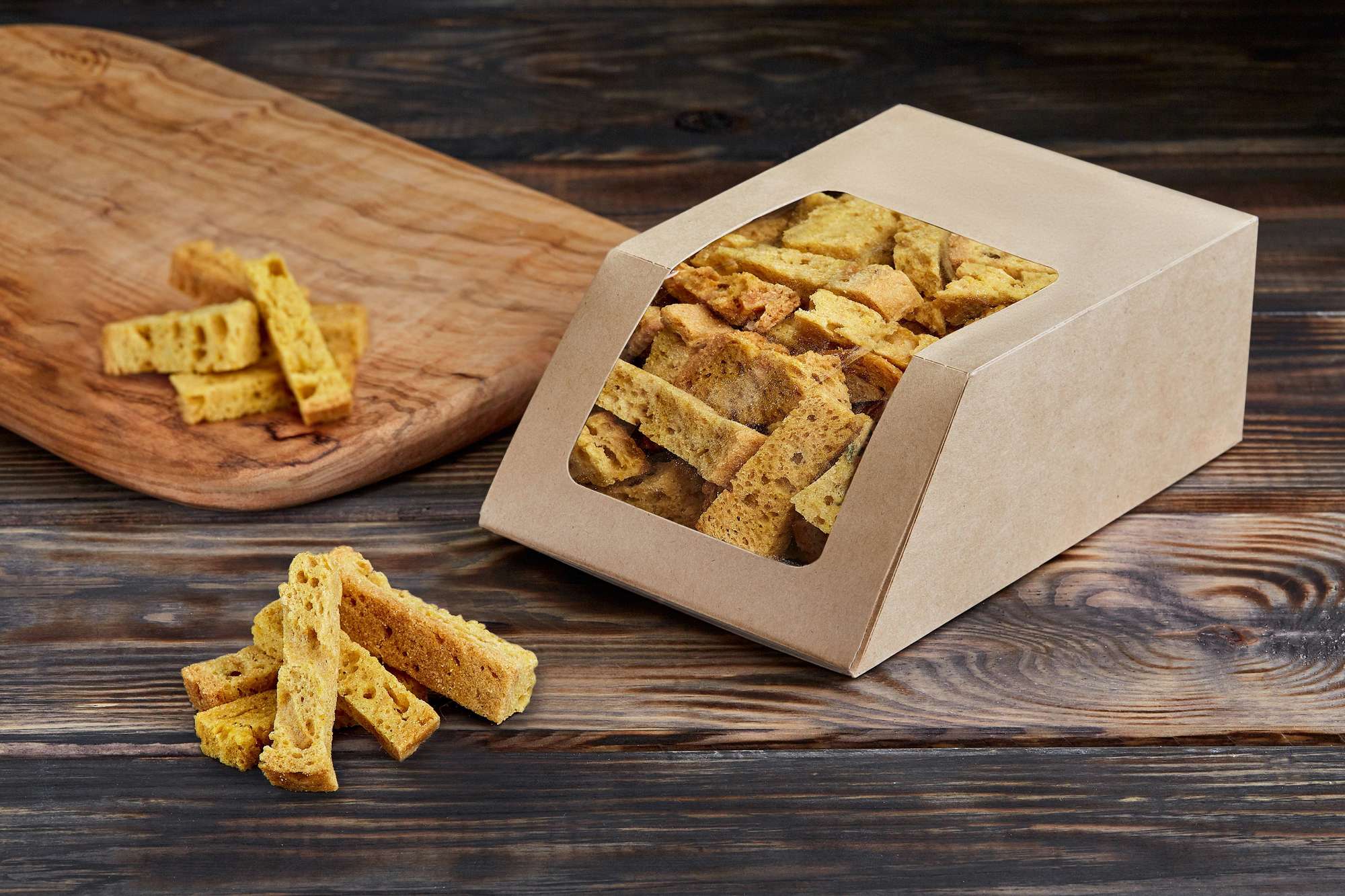 Сухарики безглютеновые кукурузные  100г