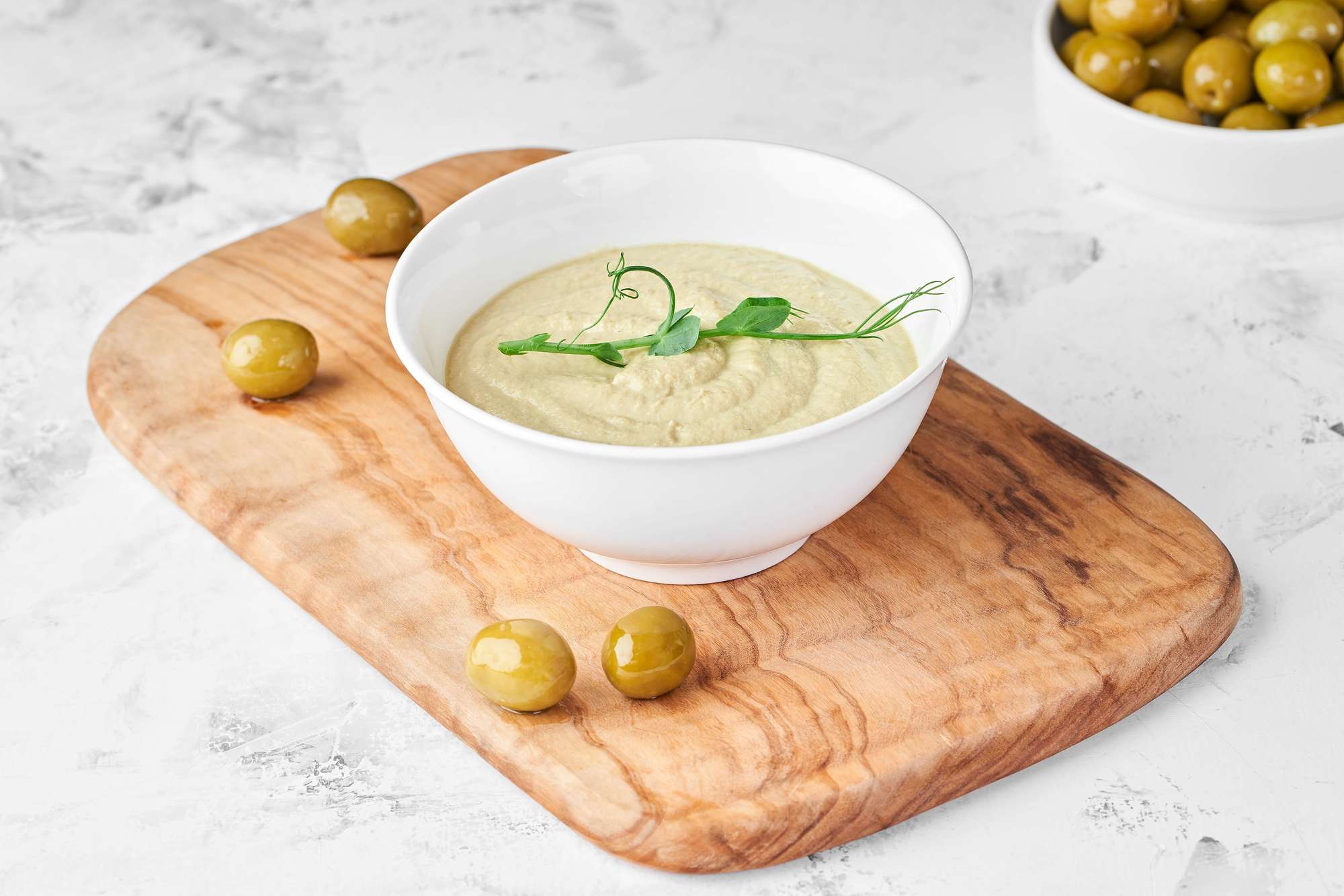 Спред из тофу с оливками