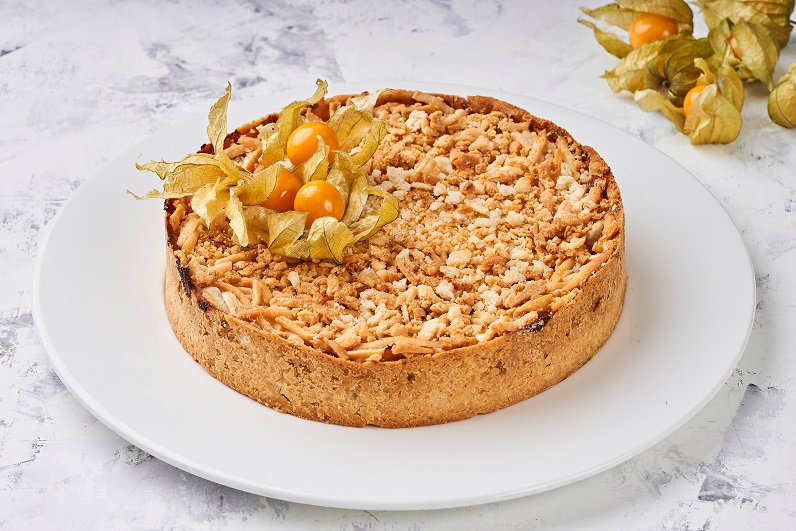 Пирог с абрикосами 1кг