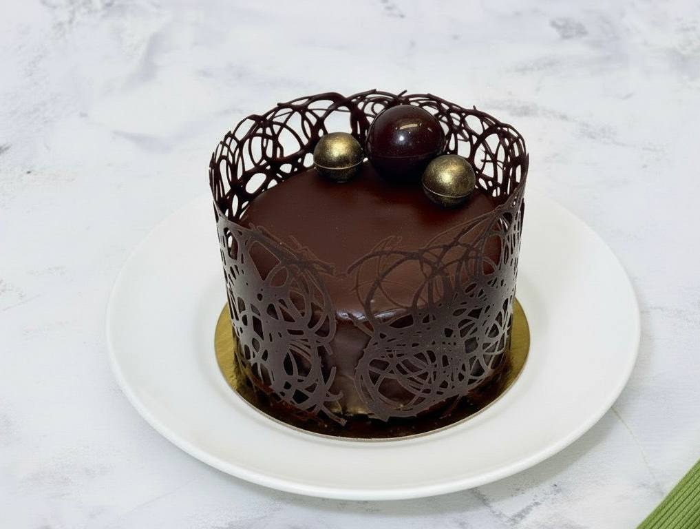 Бенто торт Захер