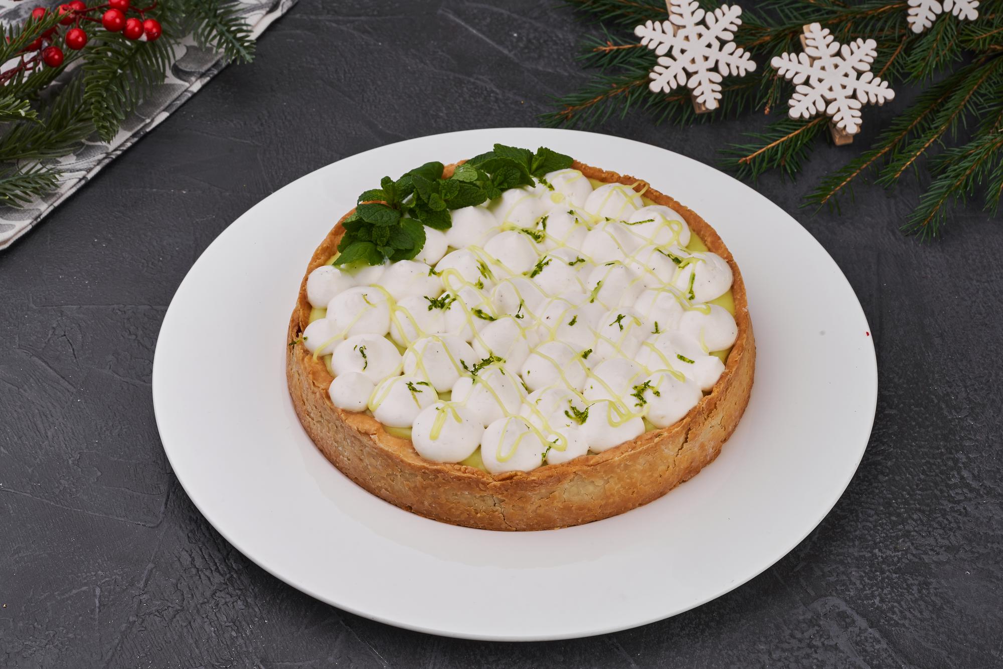 Тарт воздушный с лимонным муссом  1 кг