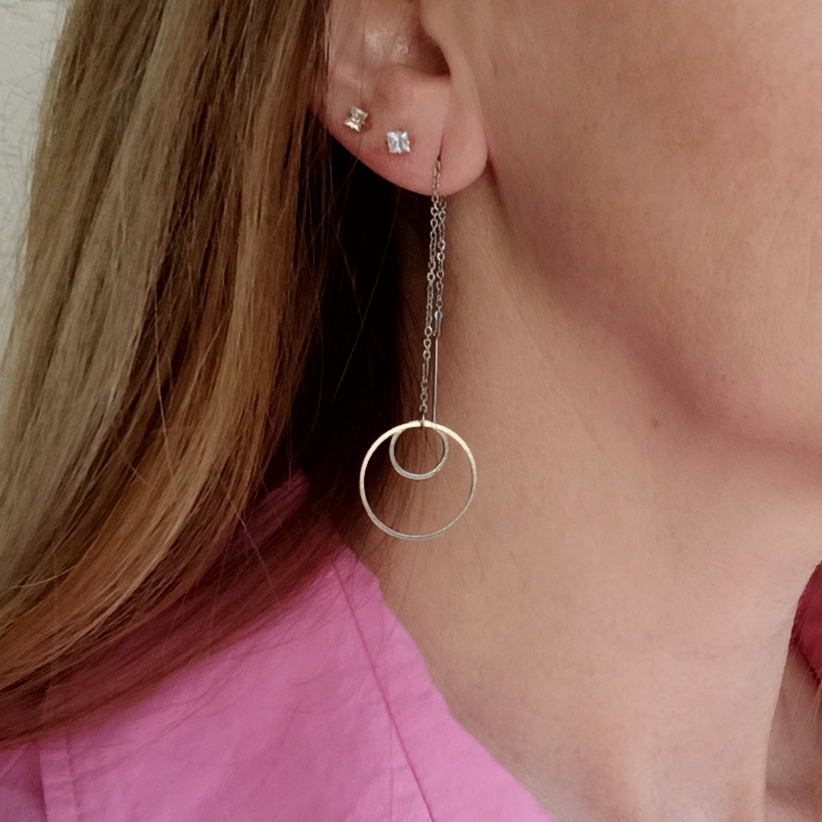 СЕРЬГИ ДВА КРУГА