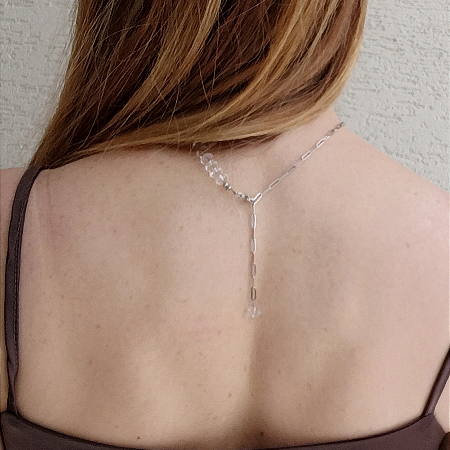 КОЛЬЕ ГАЛСТУК ЛАКОНИЧНОСТЬ