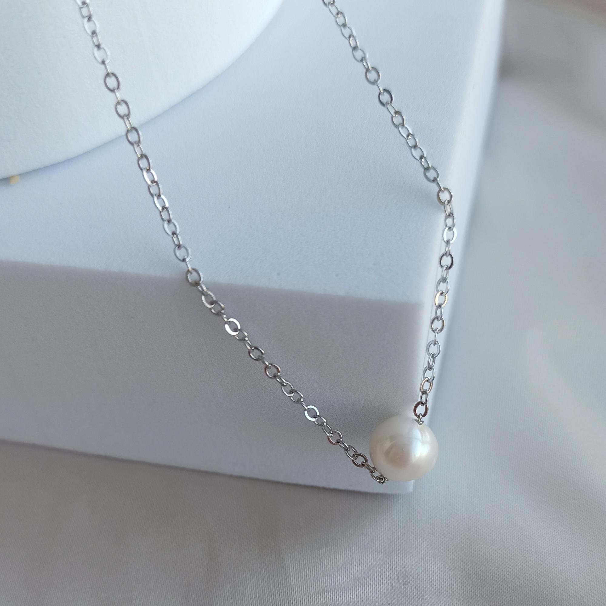 жемчужина +на цепочке