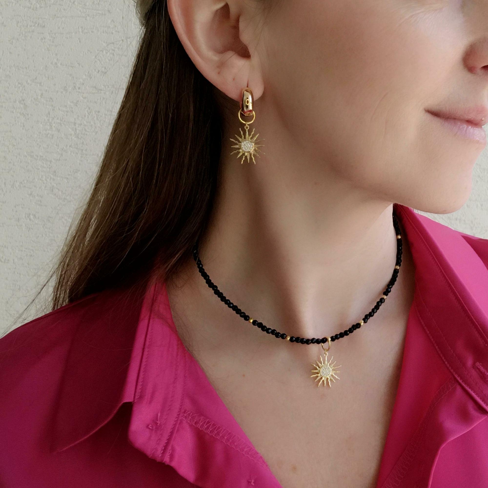 СЕРЬГИ СОЛНЦЕ