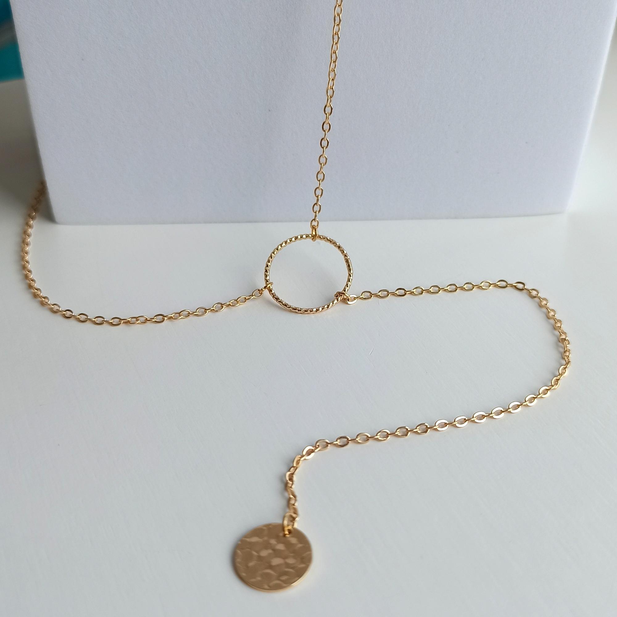 Колье галстук Сфера