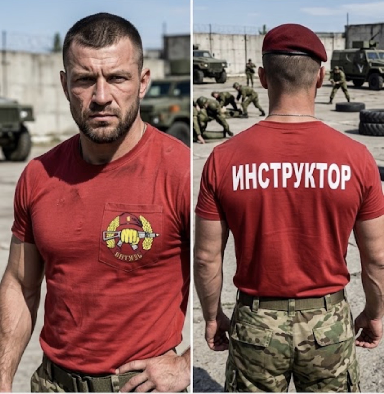 Футболка специального назначения «Инструктор Витязь»