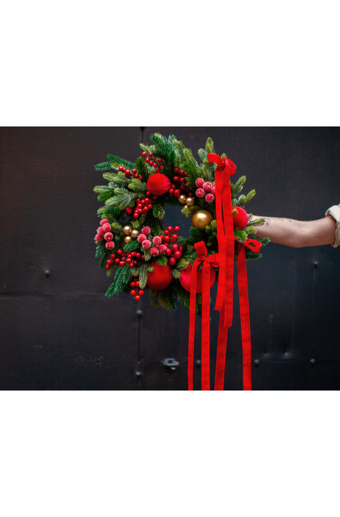 Венок "Алый"