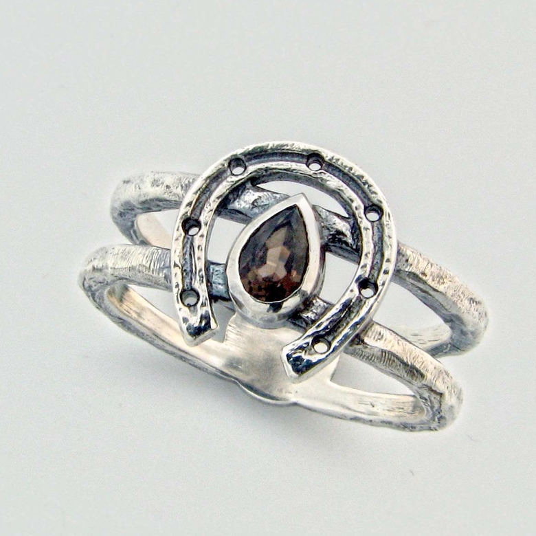 Horseshoe - smoky quartz