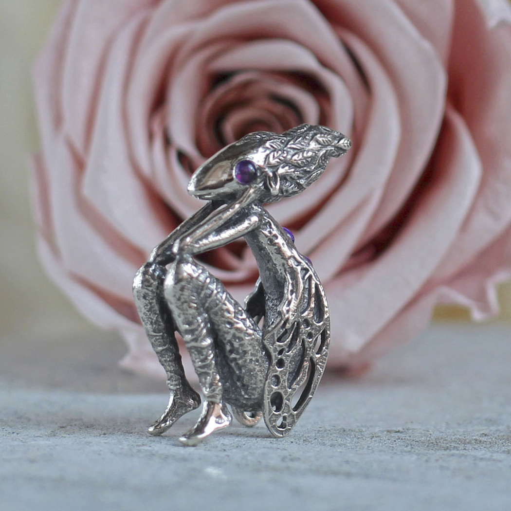 The Garden Fairy - amethyst