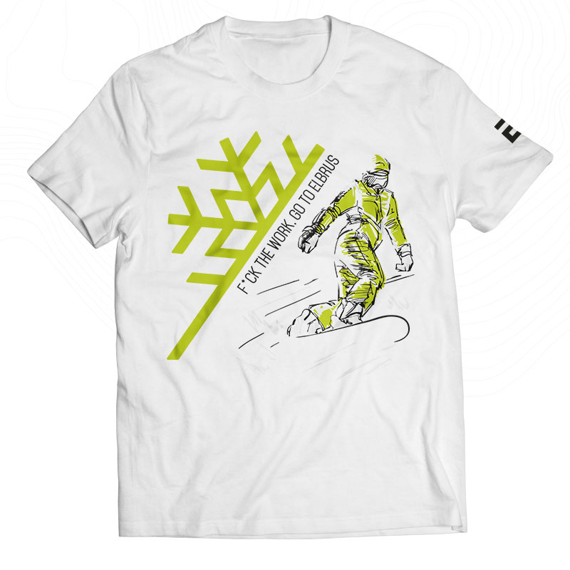 Футболка «Сноубордист»