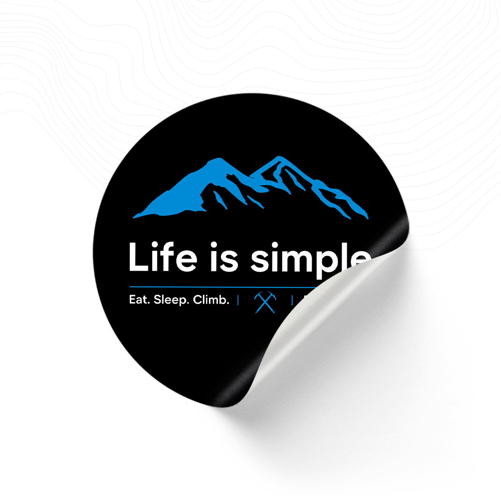 Наклейка «Восхождение на Эльбрус»