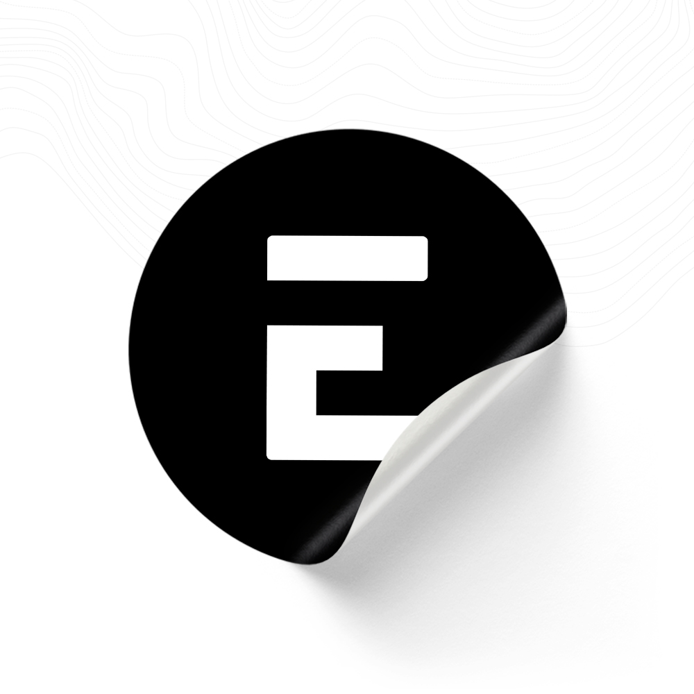 Наклейка «Elbrus. Black»