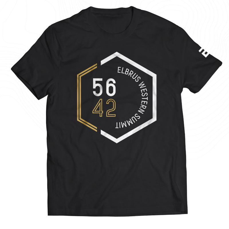 Футболка «Elbrus western summit»